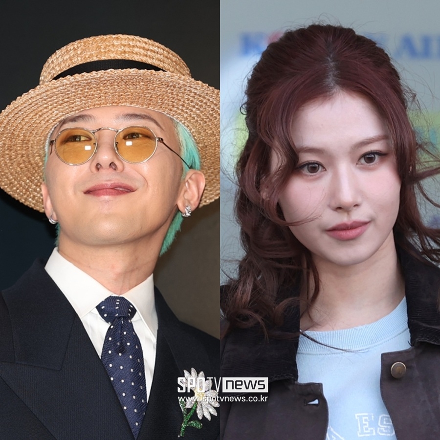 "럽스타 아니라 친분 표시"…지드래곤, 3달 만에 트와이스 사나 열애설 '부인'[종합]