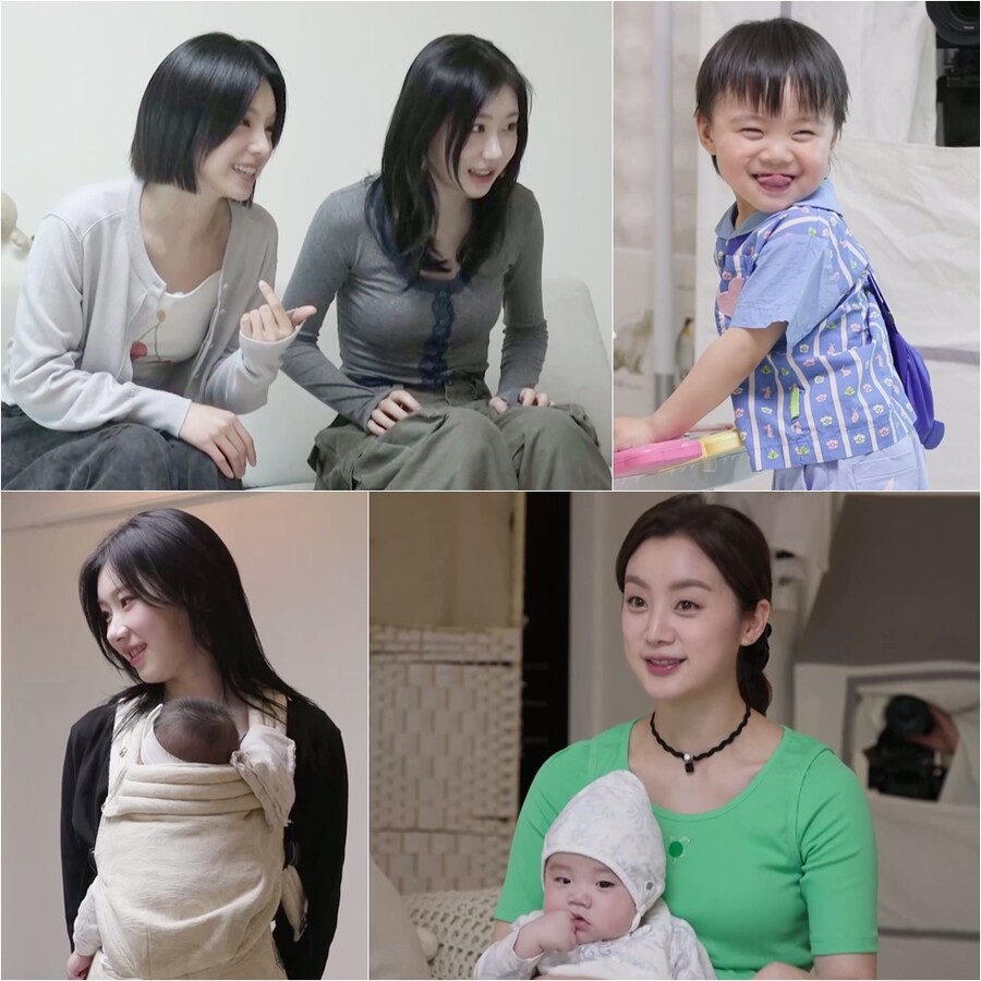 있지 예지·채령, 의리 美쳤다…'JYP 직속 선배' 혜림 육아 도우미 출격('슈돌')