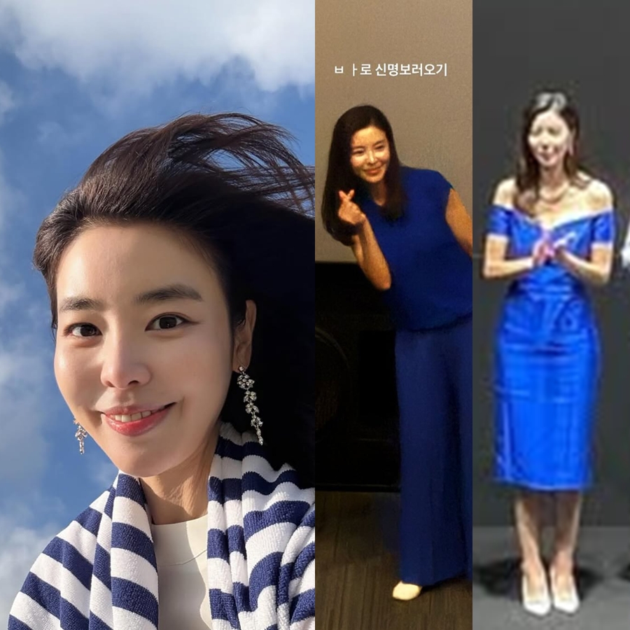 '신명' 김규리, 올블루 무대인사→李 당선에 "모든 것이 제자리로"[이슈S]