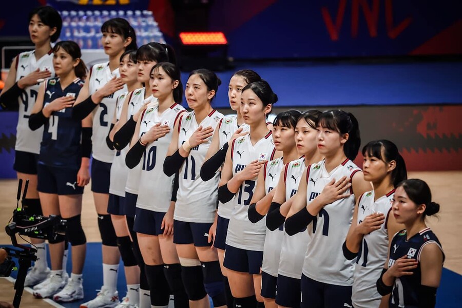 '김연경 이후' 준비하는 韓 여자배구, 독일에 0-3 패배→"체코전 승리 겨냥" VNL 잔류+최소 3승 목표