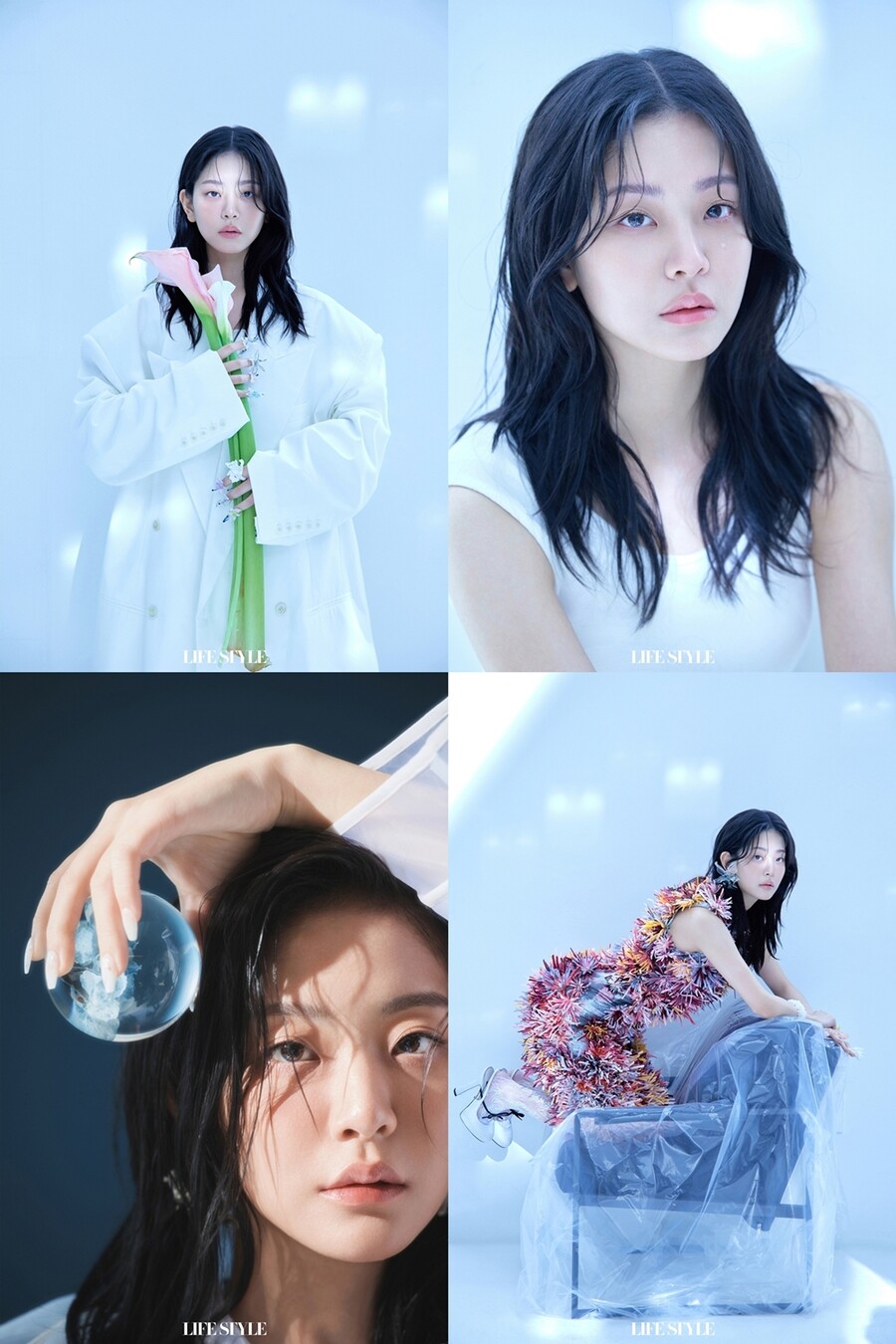 '선의의 경쟁' 정수빈, 中인기 이정도였나…매거진 커버 장식 "이렇게 많은 사랑은 처음"
