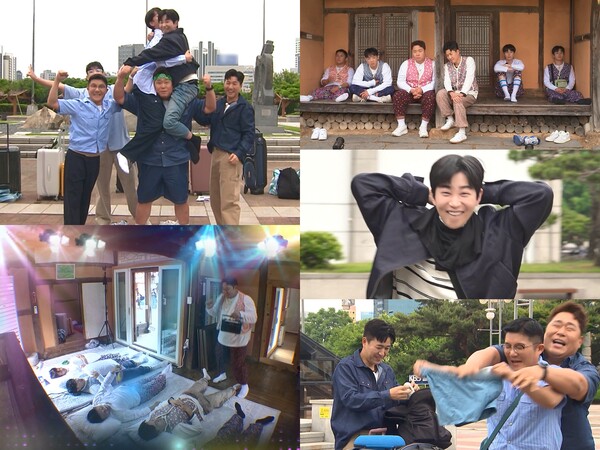 김종민→조세호, 단체 누드 화보 촬영 도전 "귀여울 것 같지 않아요?"(1박2일)