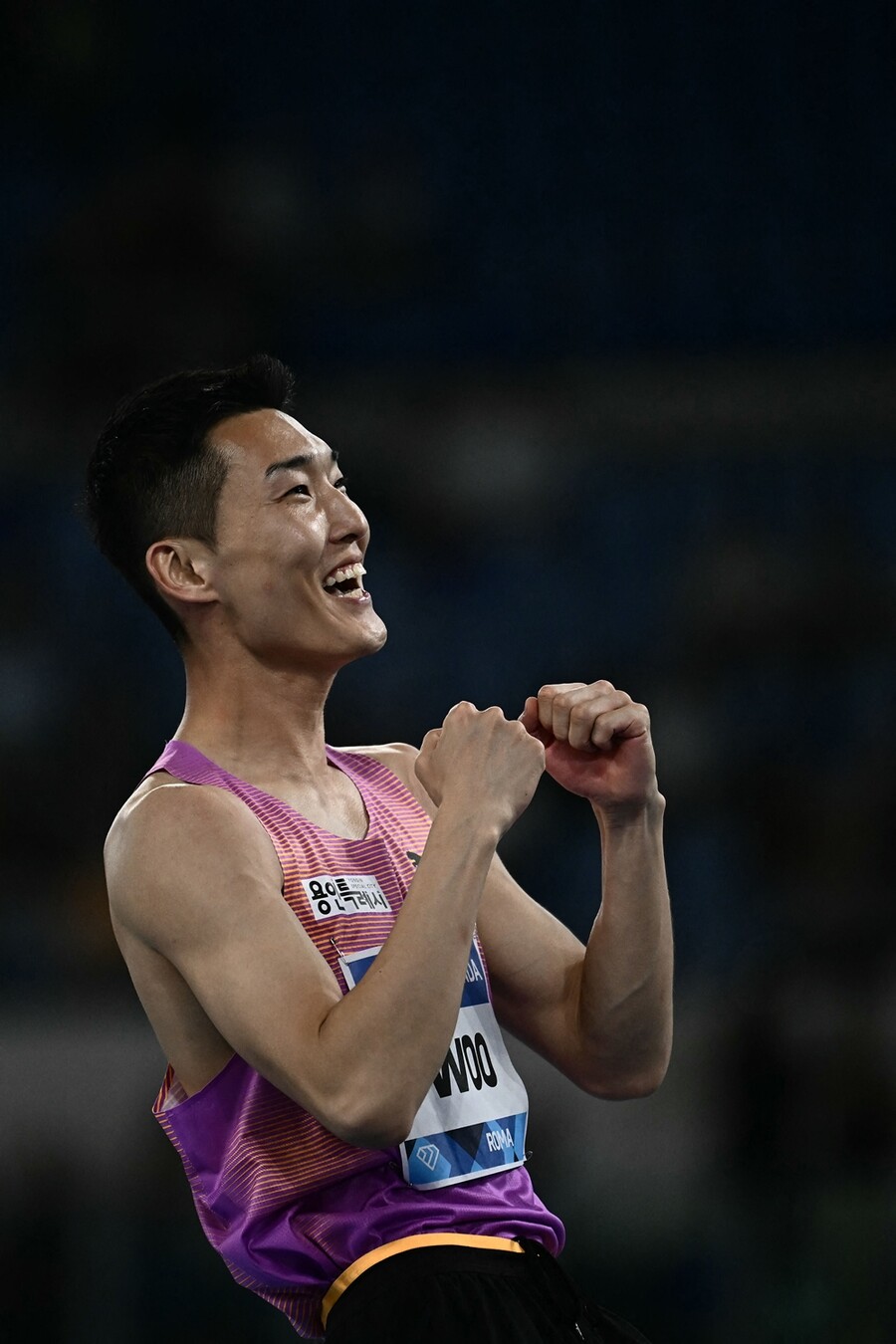 '국제대회 6연속 우승' 우상혁, 로마 다이아몬드리그서 날았다…2m32 승부수 성공 → 올림픽 챔피언 제압