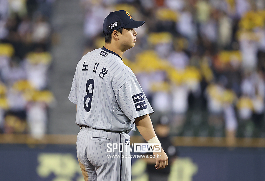 리그에서 4번 가장 많이 친 선수→10G 타율 0.083… 결국 김경문 움직였다, 질책 아닌 배려다