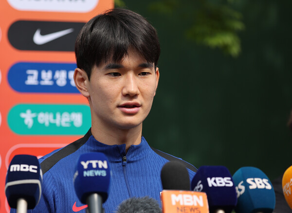 11회 연속 본선행 이끈 선제골 김진규 "깨우친 것 있고 발전한 부분 있는 것 같아"