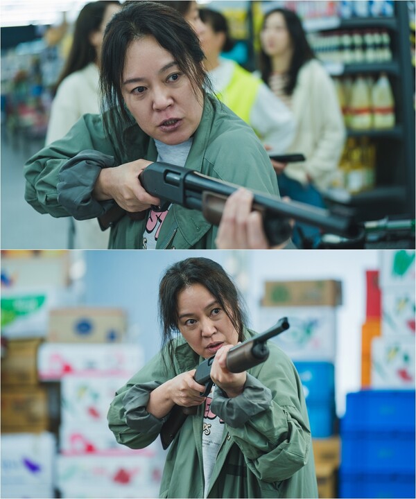 '제니 엄마' 김금순, 무슨일 있기에…사냥총 들고 분노 폭발(살롱 드 홈즈)