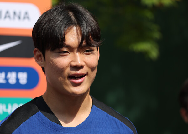 ▲ 축구대표팀 공격수 오현규. ⓒ연합뉴스