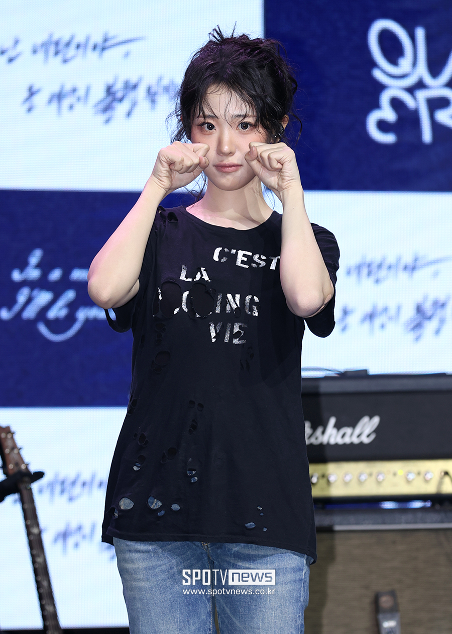 ▲ QWER 히나 ⓒ곽혜미 기자