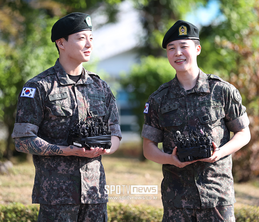 ▲ 방탄소년단 정국 지민 ⓒ곽혜미 기자