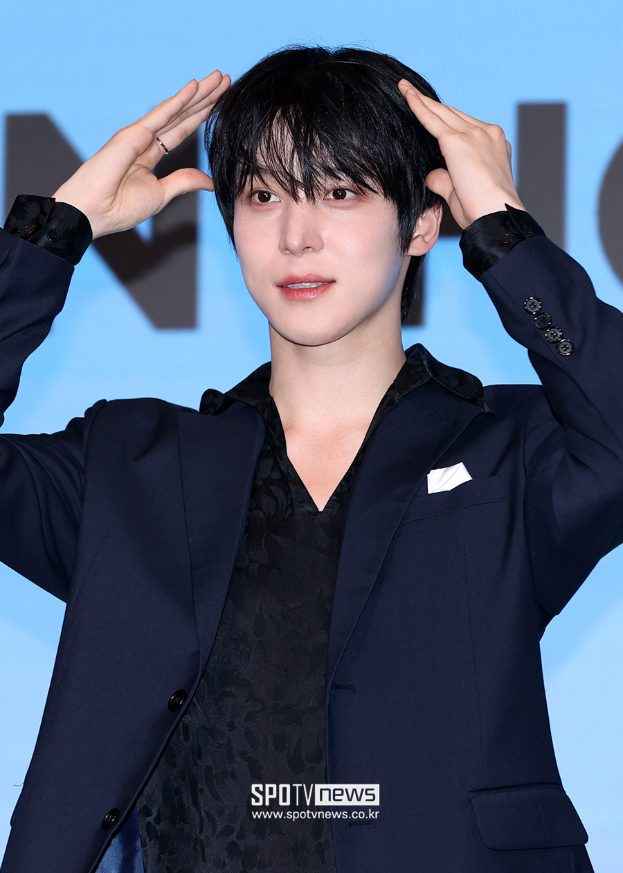 [포토S] 에이티즈 윤호, 귀여운 강아지 귀