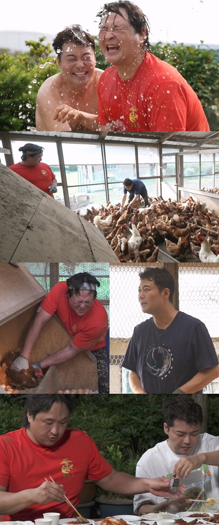 전현무·구성환, '착붙 초밀착' 냉수 샤워…600회에 상탈 충격 공개('나혼산')