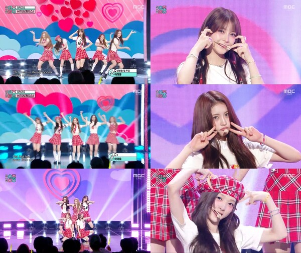 ▲ 14일 방송된 '쇼! 음악중심'에서 새 싱글 '그로스' 무대를 선사한 힛지스. 힛지스는 다양한 음악 방송을 통해 '그로스' 무대를 선보이며 팬들과 소통하고 있다. 방송화면 캡처
