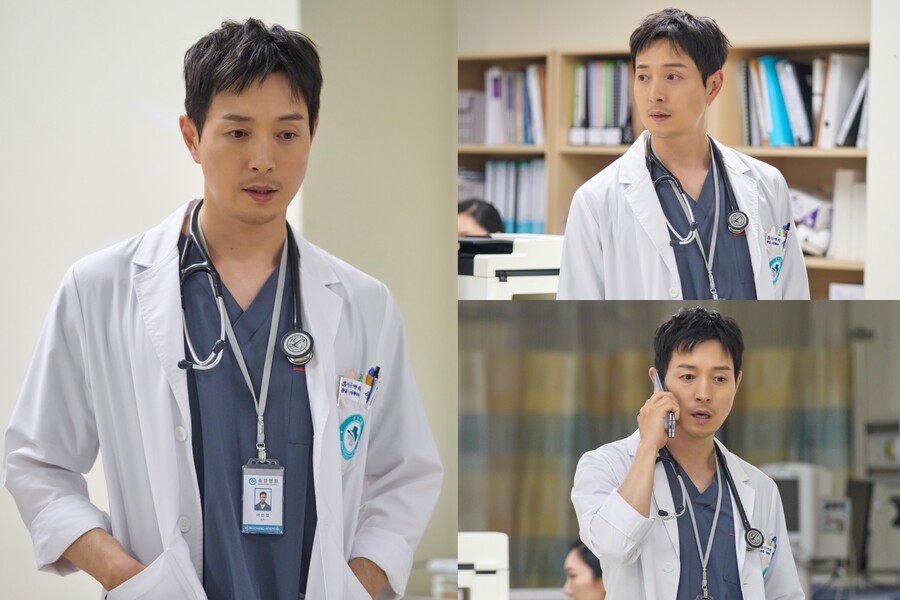 정성일, 응급의학과 의사 변신…찰떡같은 전문직 비주얼 '피로도 100%'