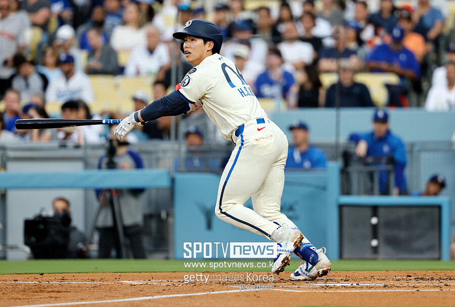 ▲ MLB.com에서 올스타전 후보로 추천할 정도로 김혜성의 올 시즌 활약은 많은 이들의 시선을 사로잡고 있다