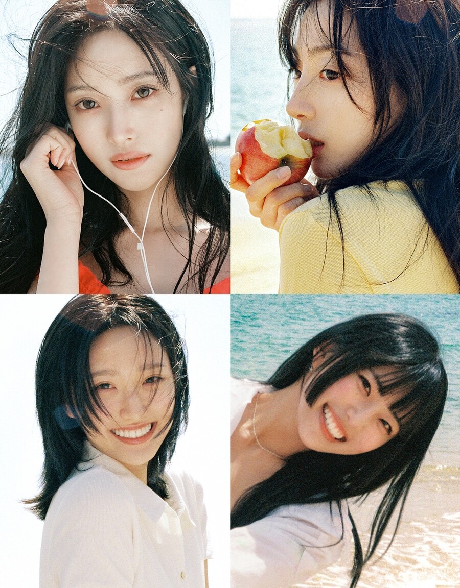 하이키 비주얼이 '여름이었다'…상큼+청량 '러브스트럭' 콘셉트 포토 공개