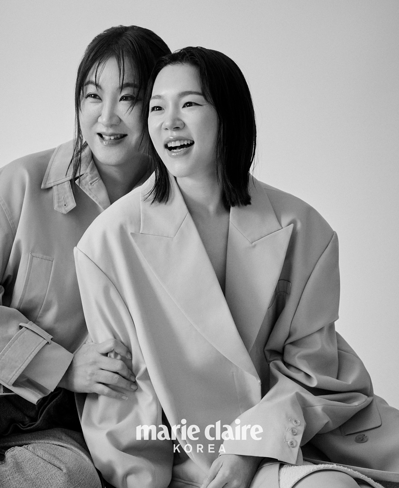 ▲ 한예리, 이소영 대표. 제공ㅣ마리끌레르