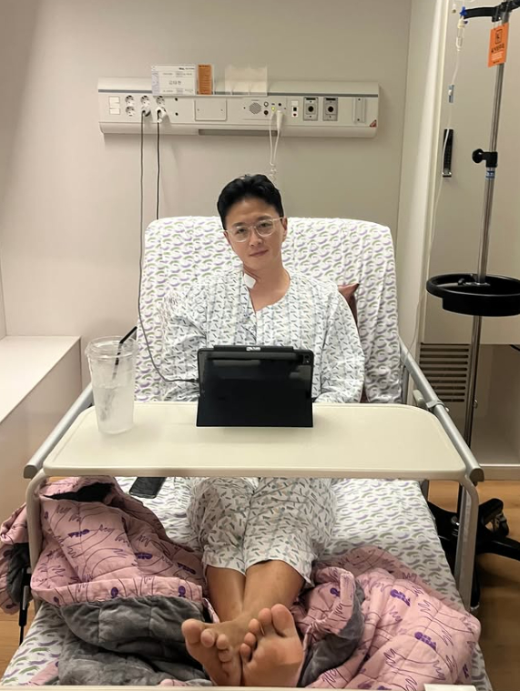 진태현, 갑상선암 수술 후 퇴원 "방송 하차·항암치료=가짜뉴스, 3주 뒤 복귀"