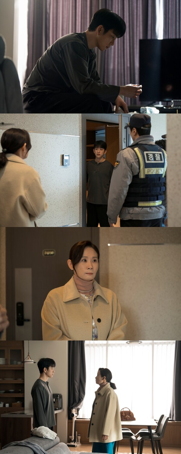 '미지의 서울' 박진영 집에 들이닥친 경찰…母김선영 얼굴은 사색[오늘TV]