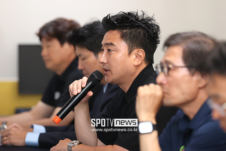 ▲ 한국대학축구연맹 안정환 총괄 디렉터 ⓒ곽혜미