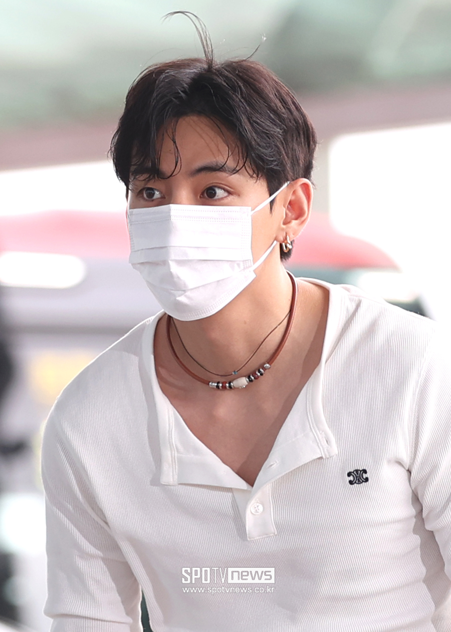 [포토S] 방탄소년단 뷔, '더듬이 머리'