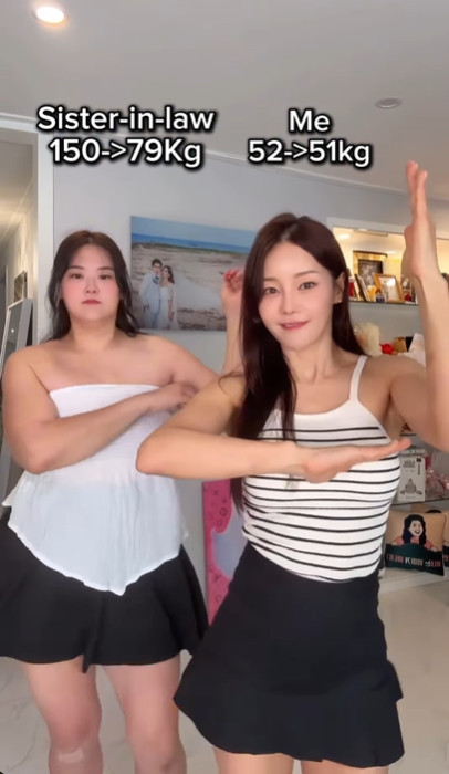 '150kg→79kg' 미나 시누이, 이렇게 달라졌네…'청순 미녀' 변신