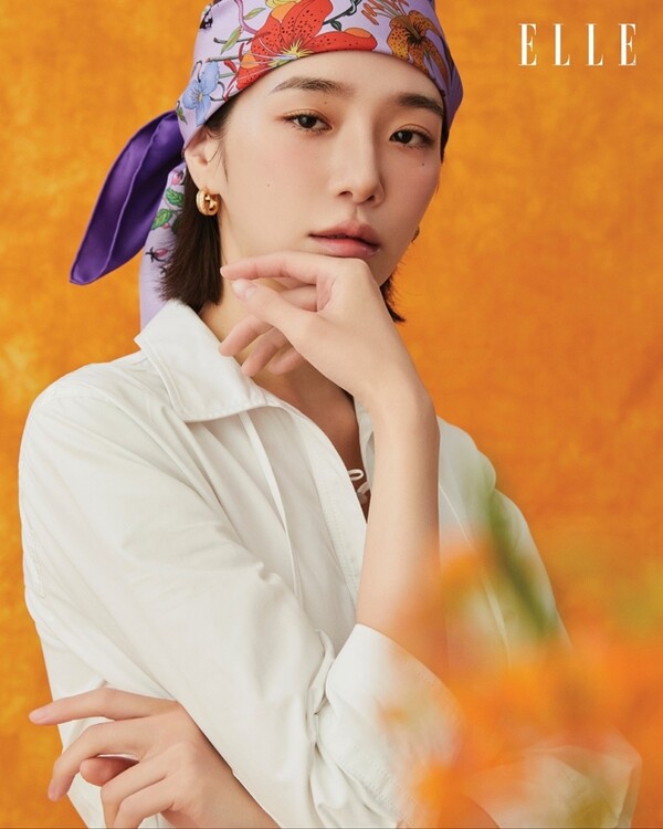 박규영, '오겜3' 최대 수혜자?…韓배우 최초 '엘르 인디아' 커버 장식