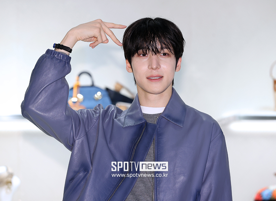 [포토S] 에이티즈 윤호, '고양이 귀~'