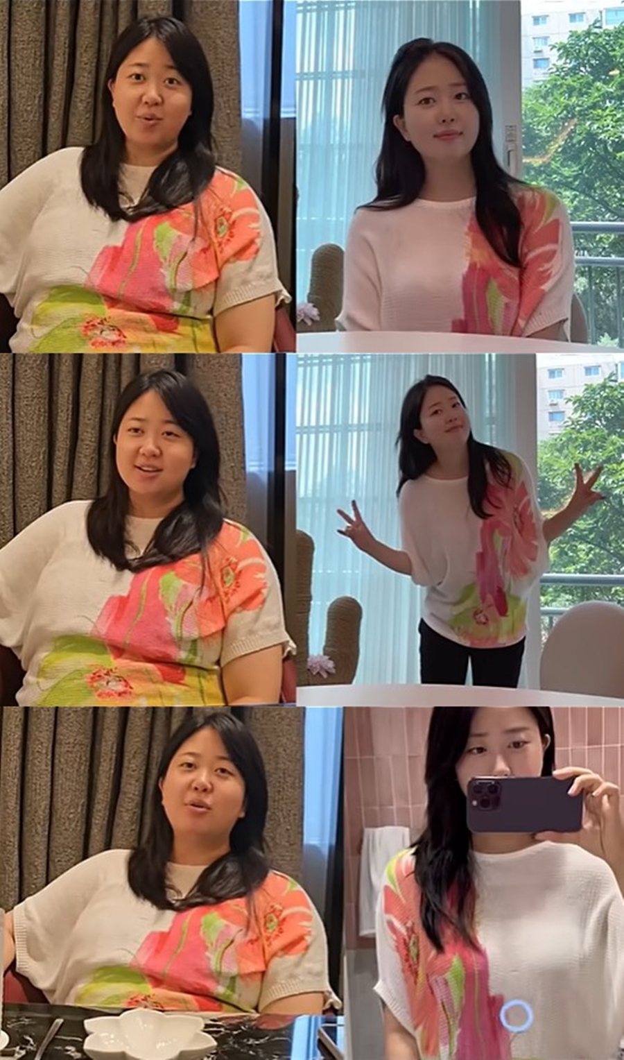 '박수홍♥' 김다예, 90kg→50kg대 진입…'출산 전후' 극명한 차이