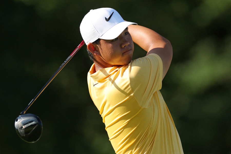 "선두와 2타 차"...김주형, PGA 투어 스코틀랜드오픈 첫날 '4언더파' 공동 9위