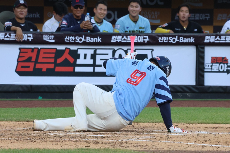 정훈 따라하기부터 둘리 춤까지…퍼포먼스에 진심이었던 퓨처스 올스타