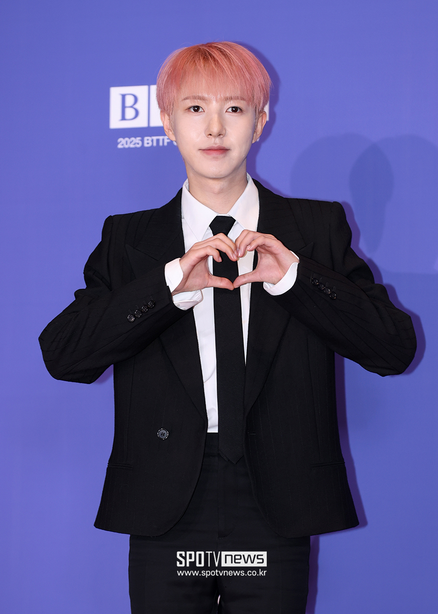 [포토S] NCT 드림 런쥔, 핑크빛 하트