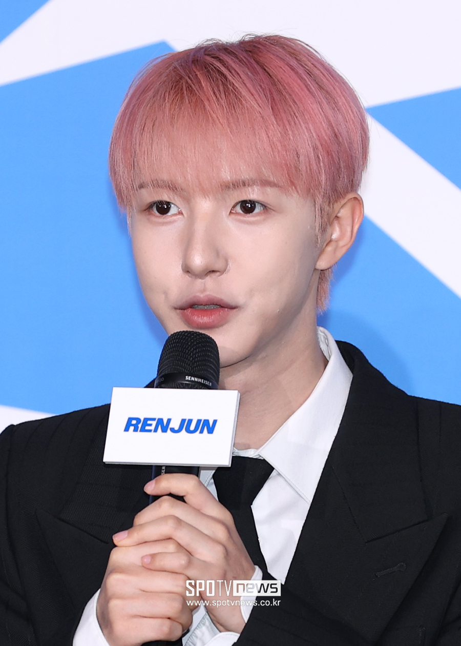 [포토S] NCT 드림 런쥔, 돋보이는 핑크 머리