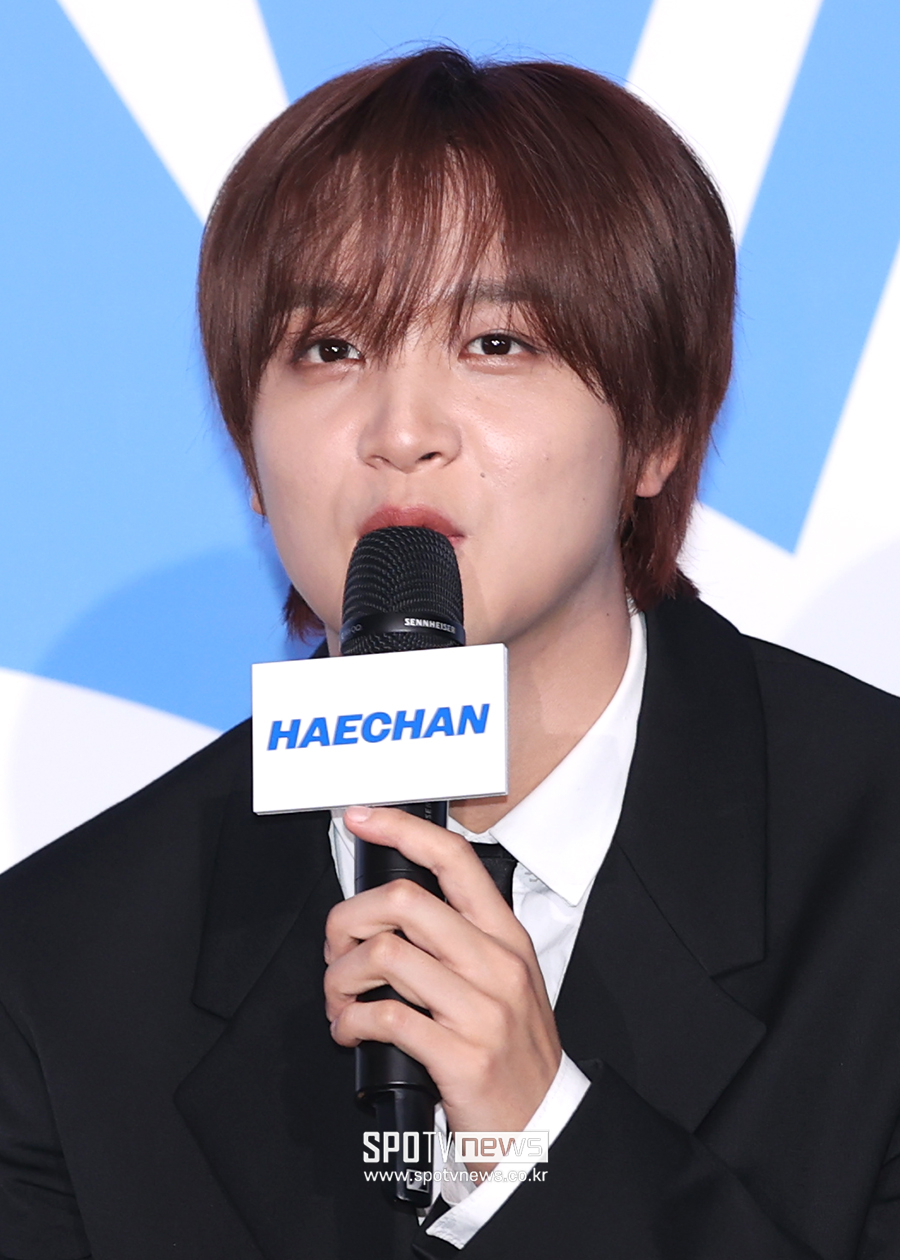 [포토S] 인사말 하는 NCT 드림 해찬