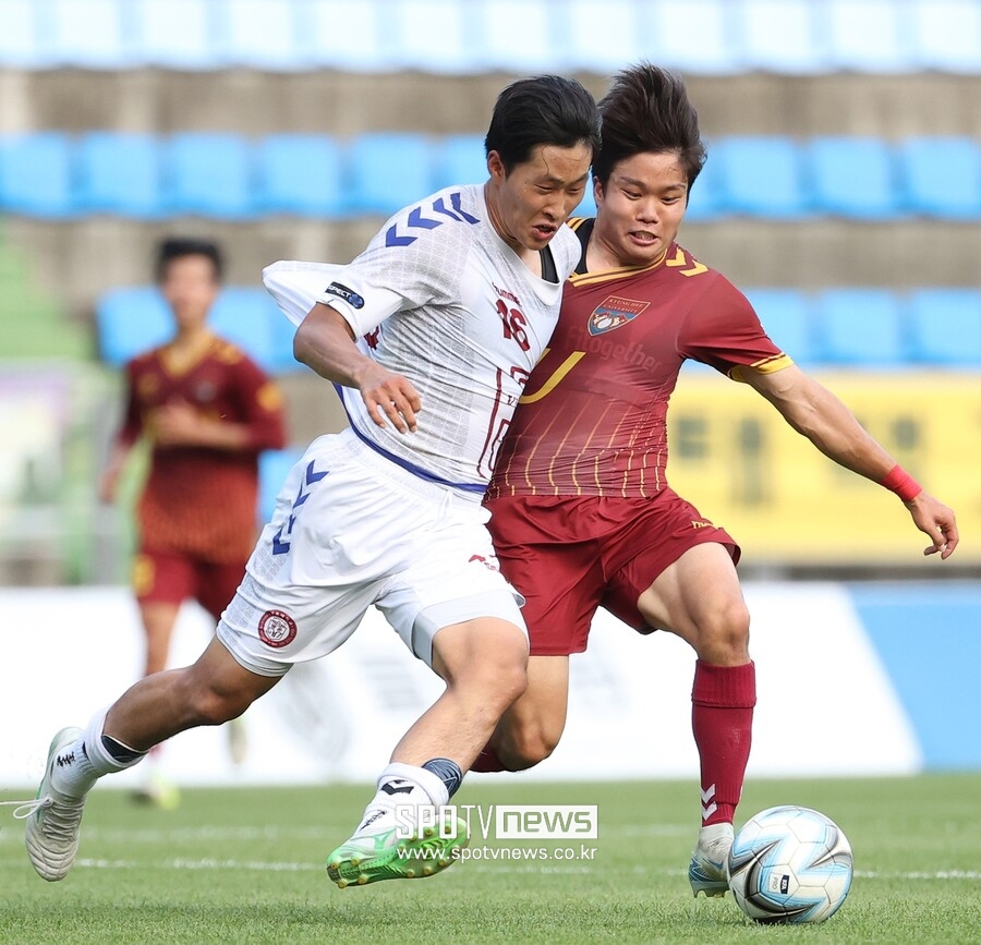 K리그 U-18 득점왕 출신 정주형 "대학생활 한페이지 역사됐다"