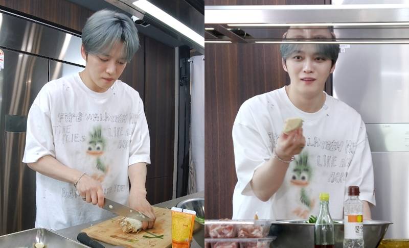 김재중, '알뜰남' 등극 "집에서 버섯 키워…수박껍질로 반찬도"('편스토랑')