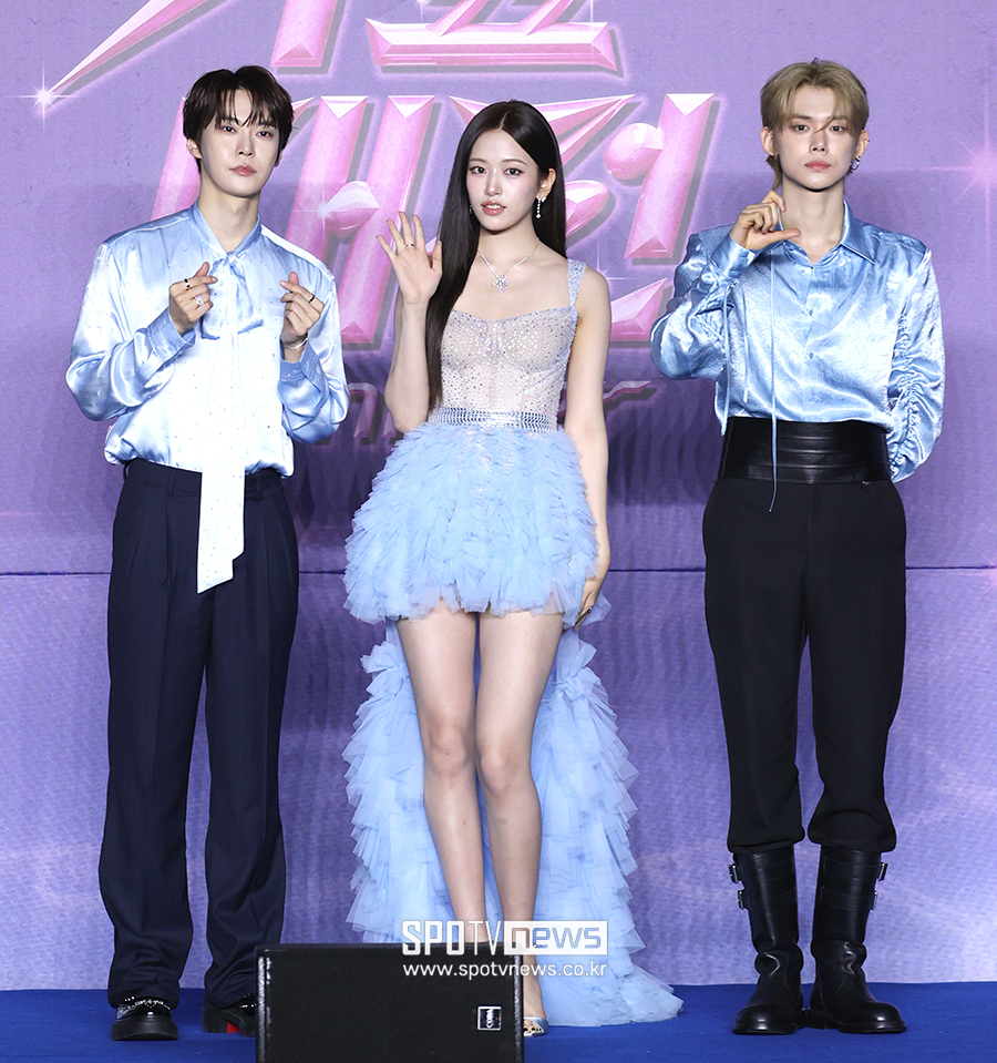 ▲ 도영 안유진 연준 ⓒ곽혜미 기자