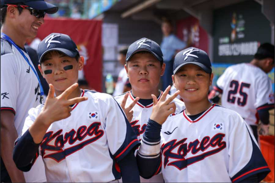 ▲ 공수주 모두에서 짜임새 있는 경기력을 선보이고 있는 한국 대표팀 ⓒWBSC
