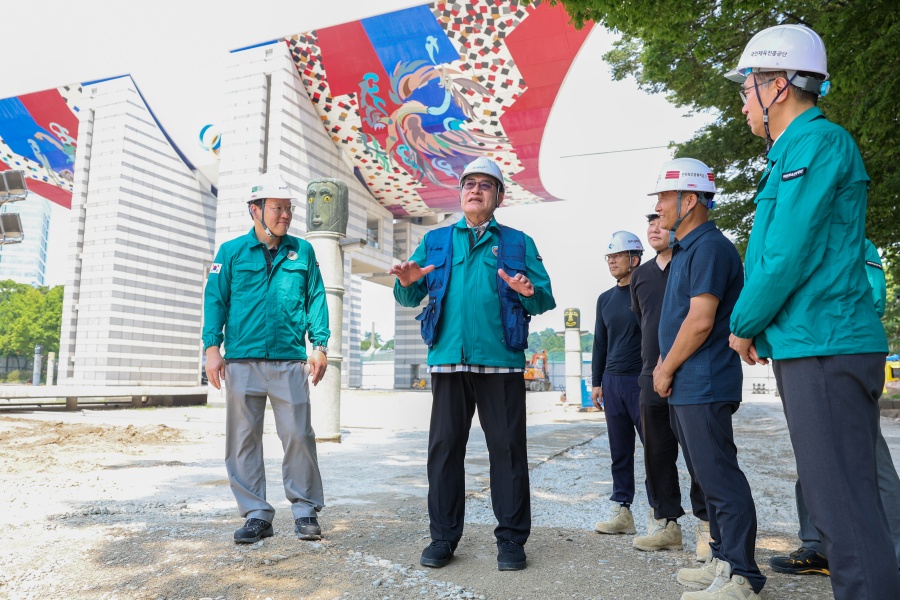 국민체육진흥공단, 폭염 대비 건설 현장 안전 점검 추진