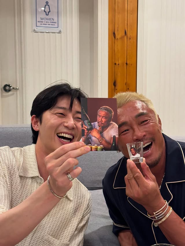 ▲ 박서준 추성훈. 출처ㅣ추성훈 인스타그램