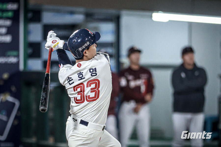 롯데 6연승! 손호영 3타점+김원중 4아웃 SV, '초대형 트레이드' NC에 6-4 승리