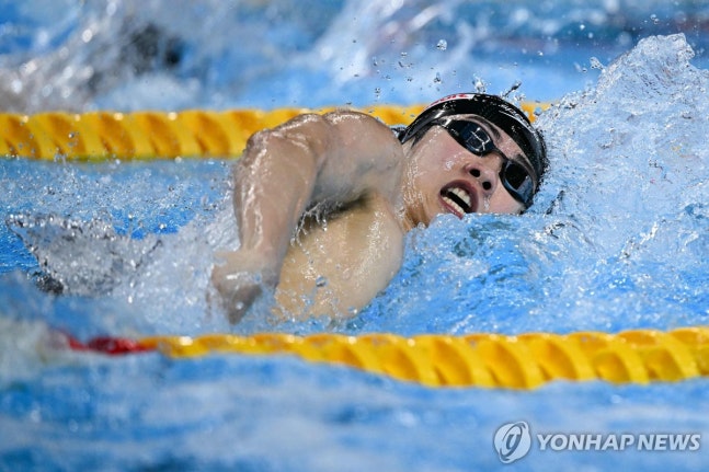 '아깝다' 황선우, 싱가포르 세계선수권 자유형 200ｍ 4위… 4회 연속 메달불발