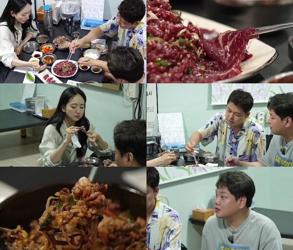 전현무, 원진아에 제대로 긁혔다 "1980년 고기집,  나이차 얼마 안돼"(전현무계획2)