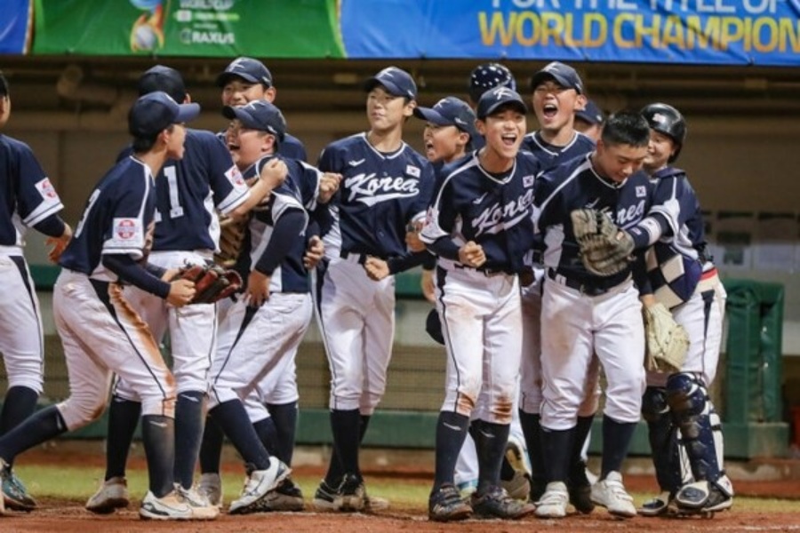 12세(U-12) 이하 야구 대표팀 ⓒWSBC