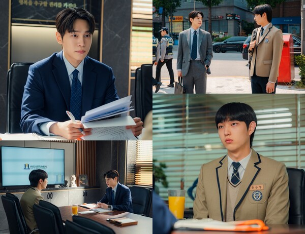 '서초동' 강유석, 눈빛이 달라졌다…학폭 피해자 돕기 위한 필사적 변호
