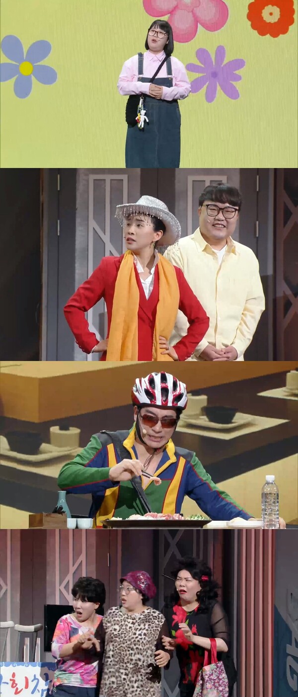 '썽난 사람들' 신윤승, '니가 왜 거기서 나와' 세 아줌마에 꼼짝 못한 이유(개콘)