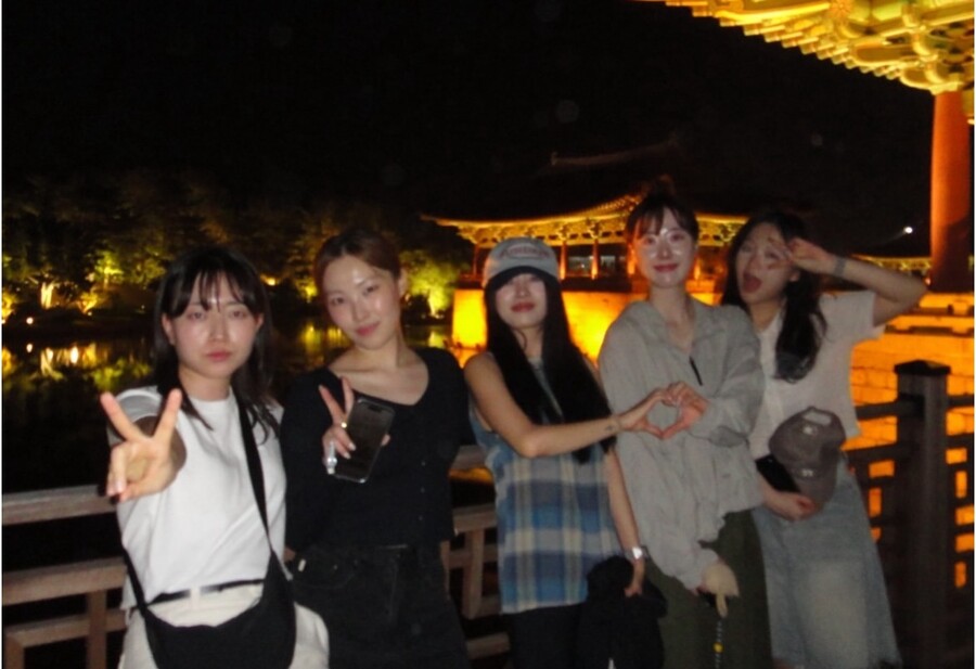▲ '모솔연애' 출연진. 출처| 지연 SNS