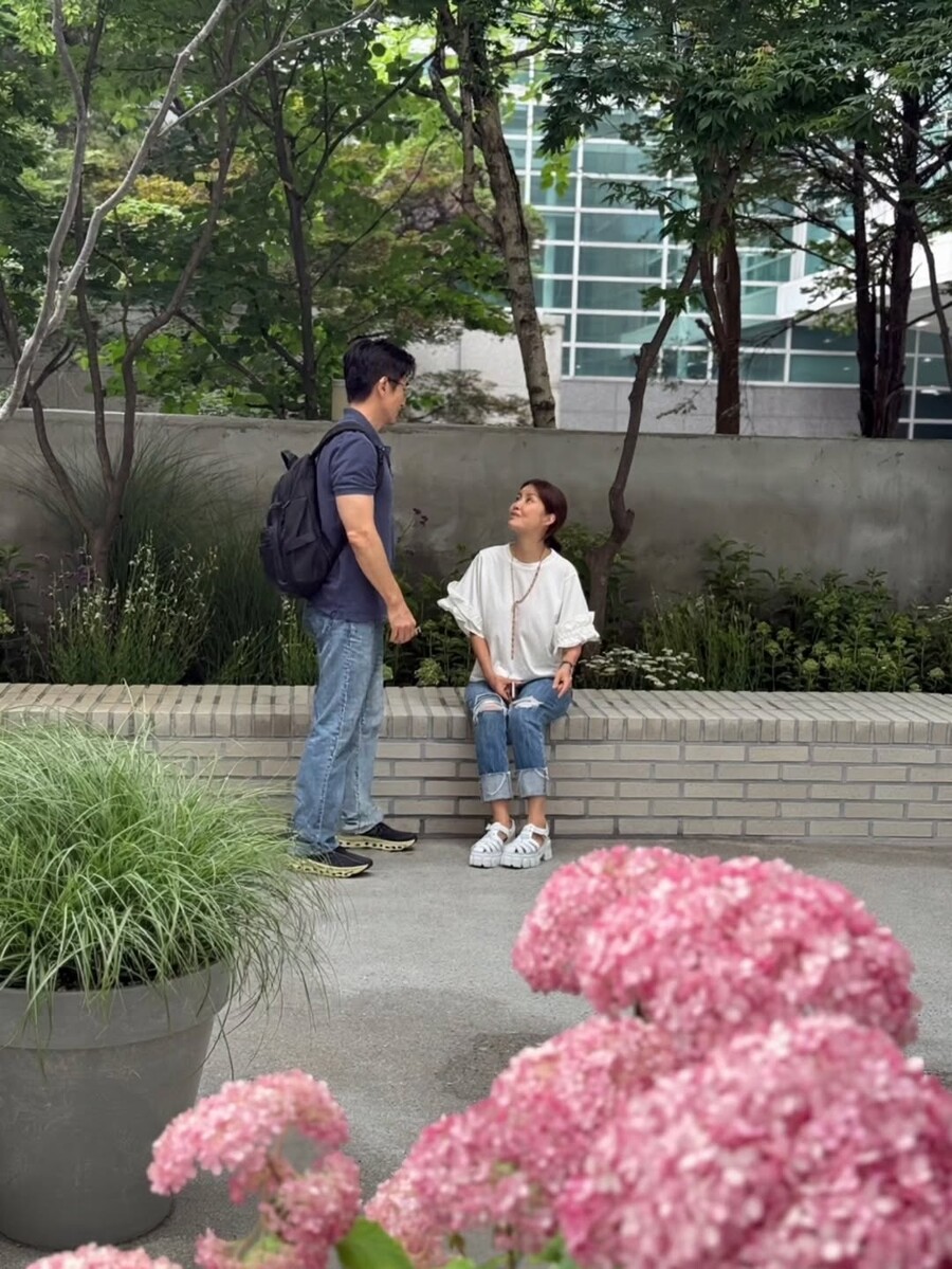 ▲ 차인표 신애라. 출처|신애라 인스타그램