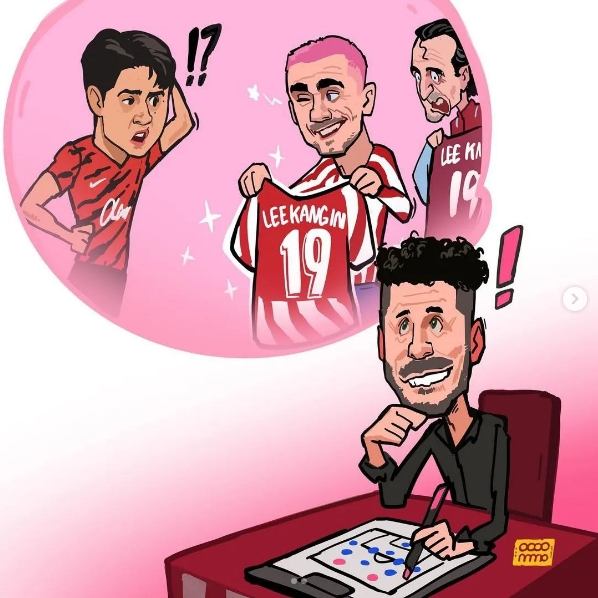 ▲ 'football_art_stringer' SNS