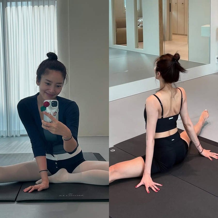 67kg 찍었던 손담비, 출산 4달만에 "목표치 몸무게 완성"…브라톱 자신감