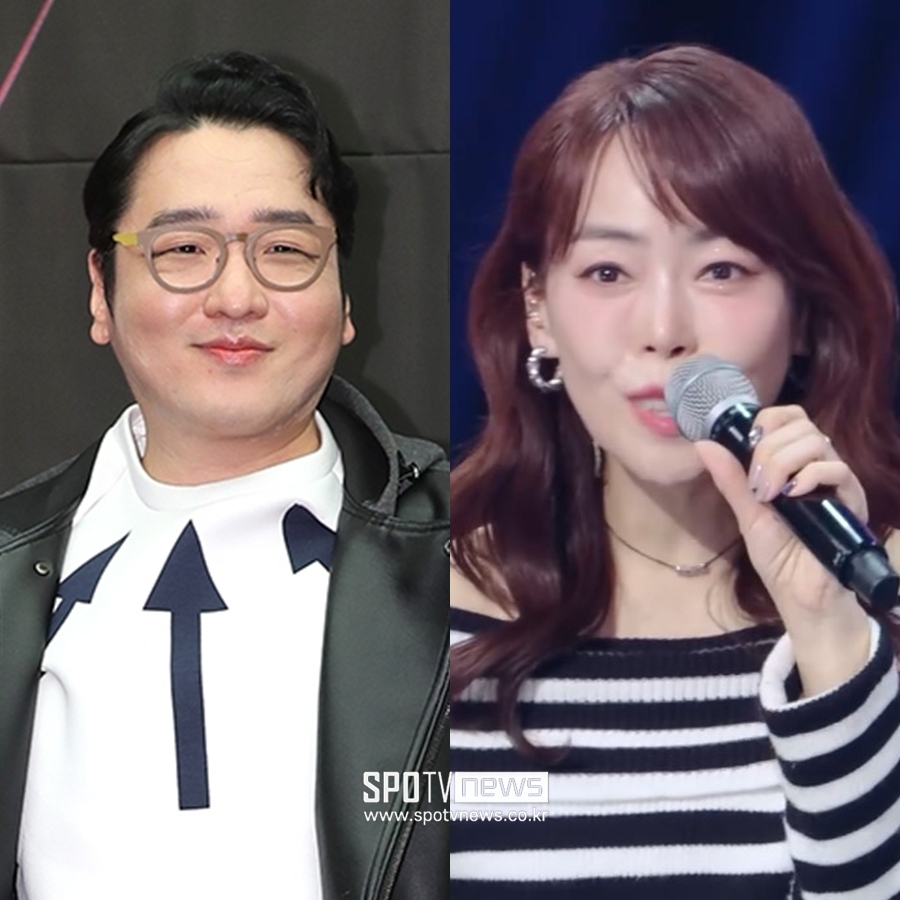 ▲ 윤일상(왼쪽)과 애즈원 이민. ⓒ곽혜미 기자, KBS2 '박보검의 칸타빌레' 캡처